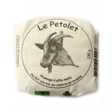 Fromage affiné mi-chèvre mi-brebis "Le Petolet", Le Sapalet, 130g
